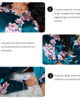 Women's Floral Print Pajamas Set