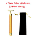 24k Gold Face Lift Bar Roller
