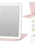 Smart Vanity Mirror (LED + Magnifier)