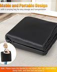 Sauna Blanket (Portable + Adjustable Heat)