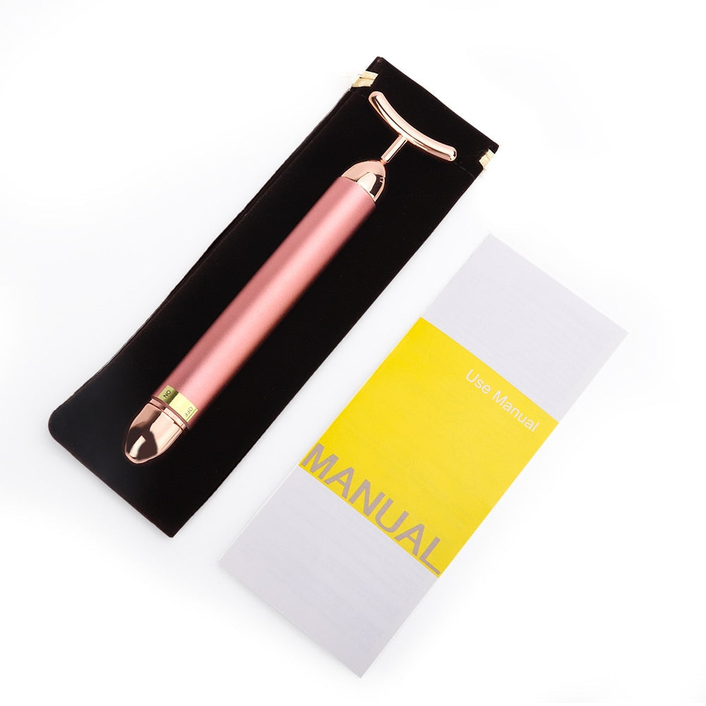 24k Gold Face Lift Bar Roller